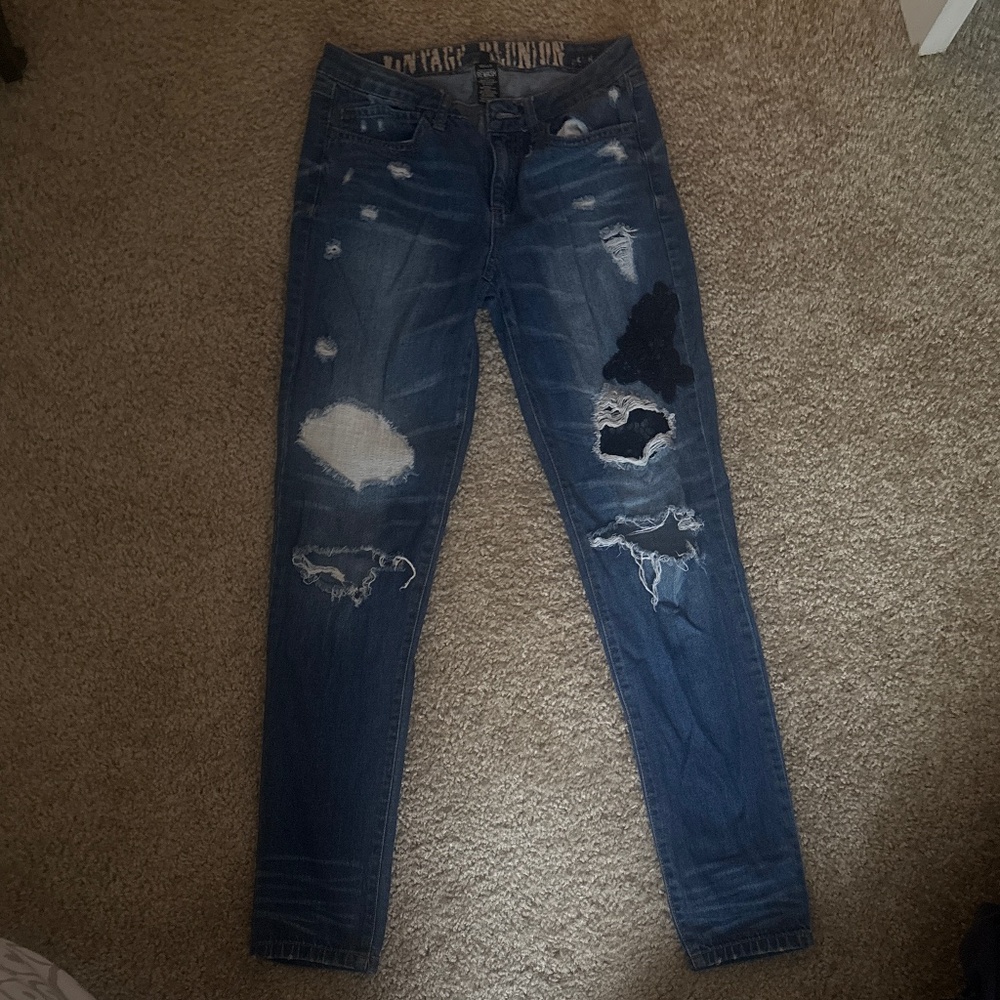 Ripped Skinny Jeans
